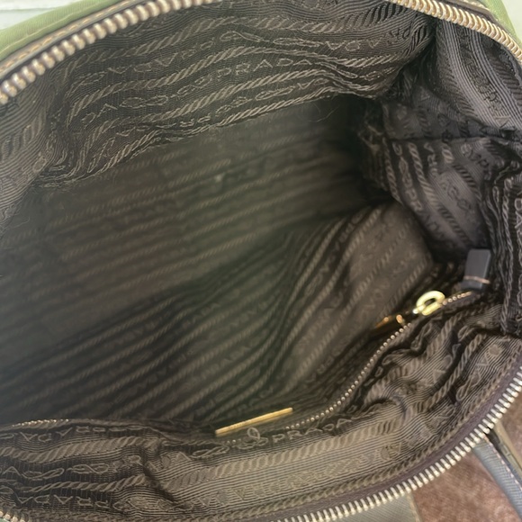 🍉SOLD🍉Prada green tessuto two way tote - Picture 12 of 17